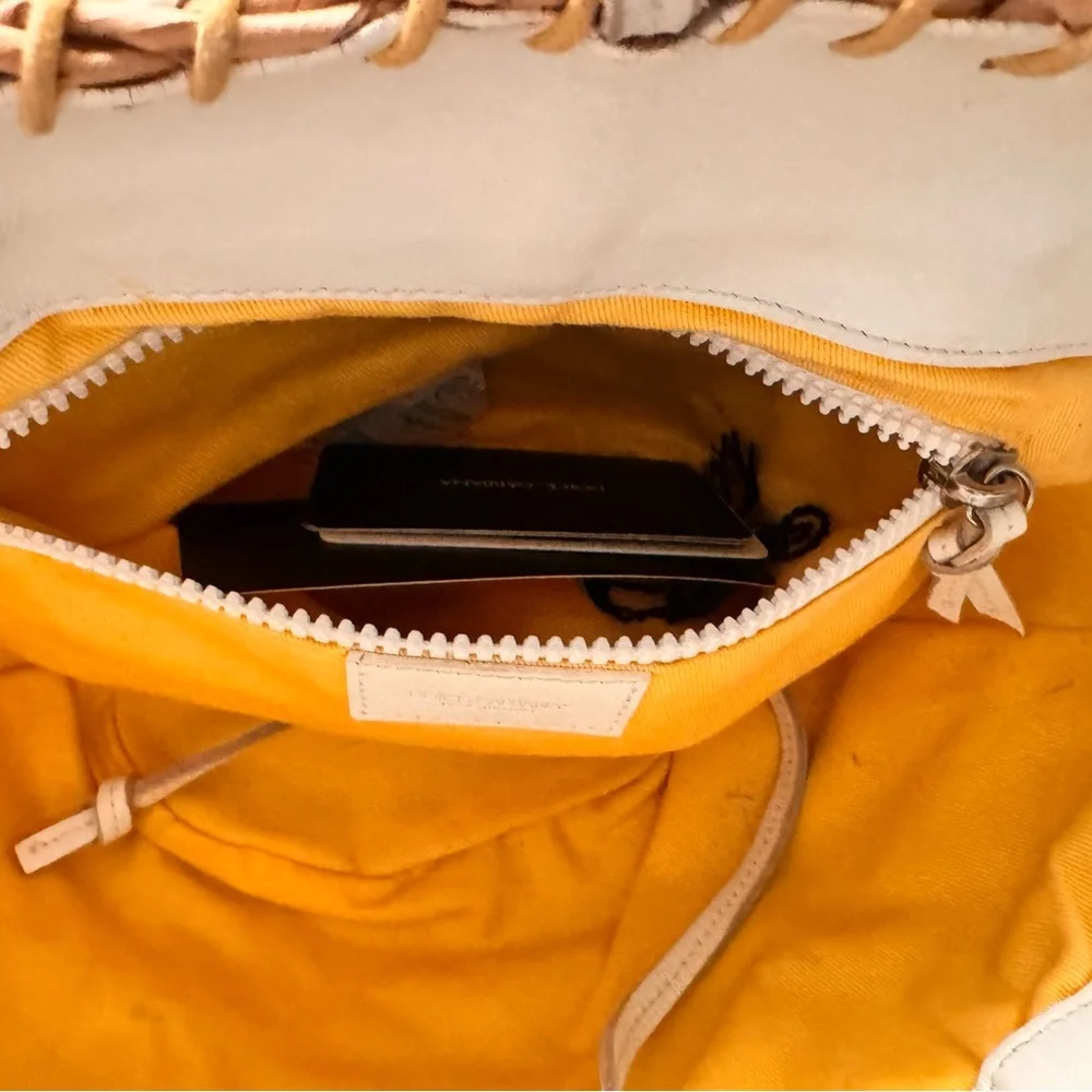 Dolce & Gabbana Woven Tote with Yellow Straps - Picture 15 of 15